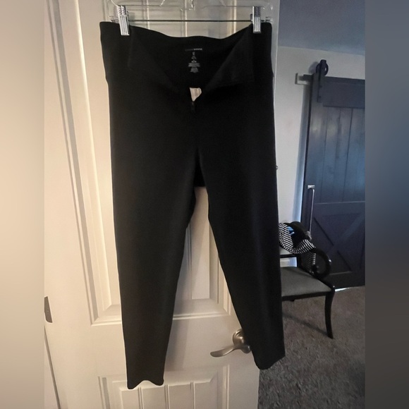 Cycle House Zipfront Black Leggings, size CL - Picture 3 of 11